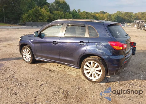 2011 Mitsubishi Outlander Sport Se from USA, damaged, VIN JA4AP4AU0BZ022467